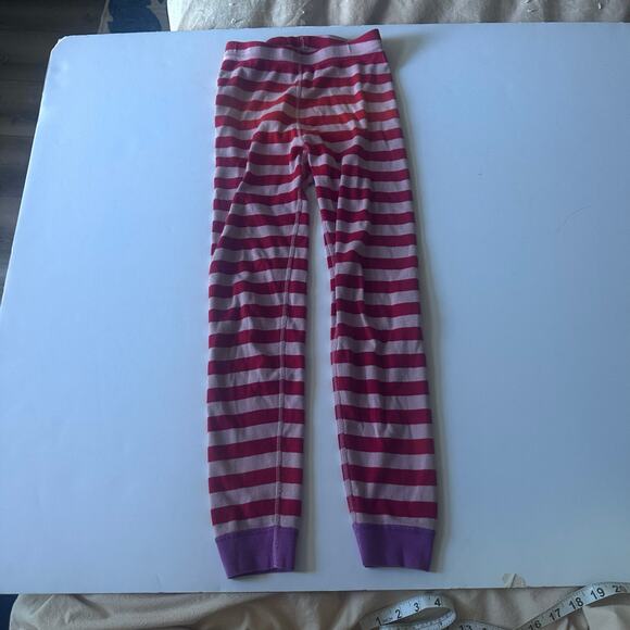 Hanna Andersson Red/Pink Striped Organic Cotton Pajamas - 8 - Picture 5 of 6